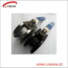 Stainless Steel Thiny Type Flanged Ball Valve
